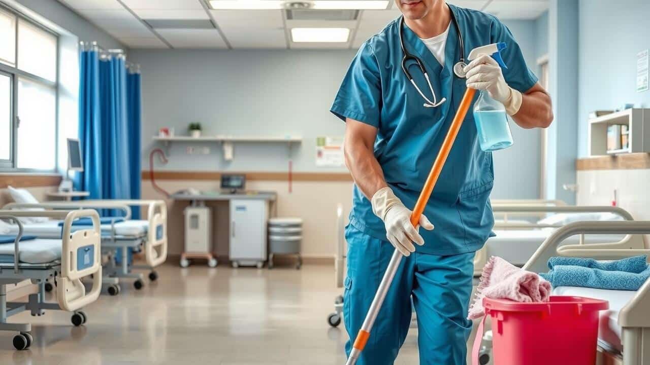 How to clean a medical facility?